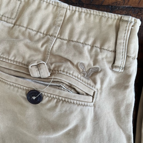 2 pairs American Eagle Outfitters tan Dress Pants - Picture 3 of 5